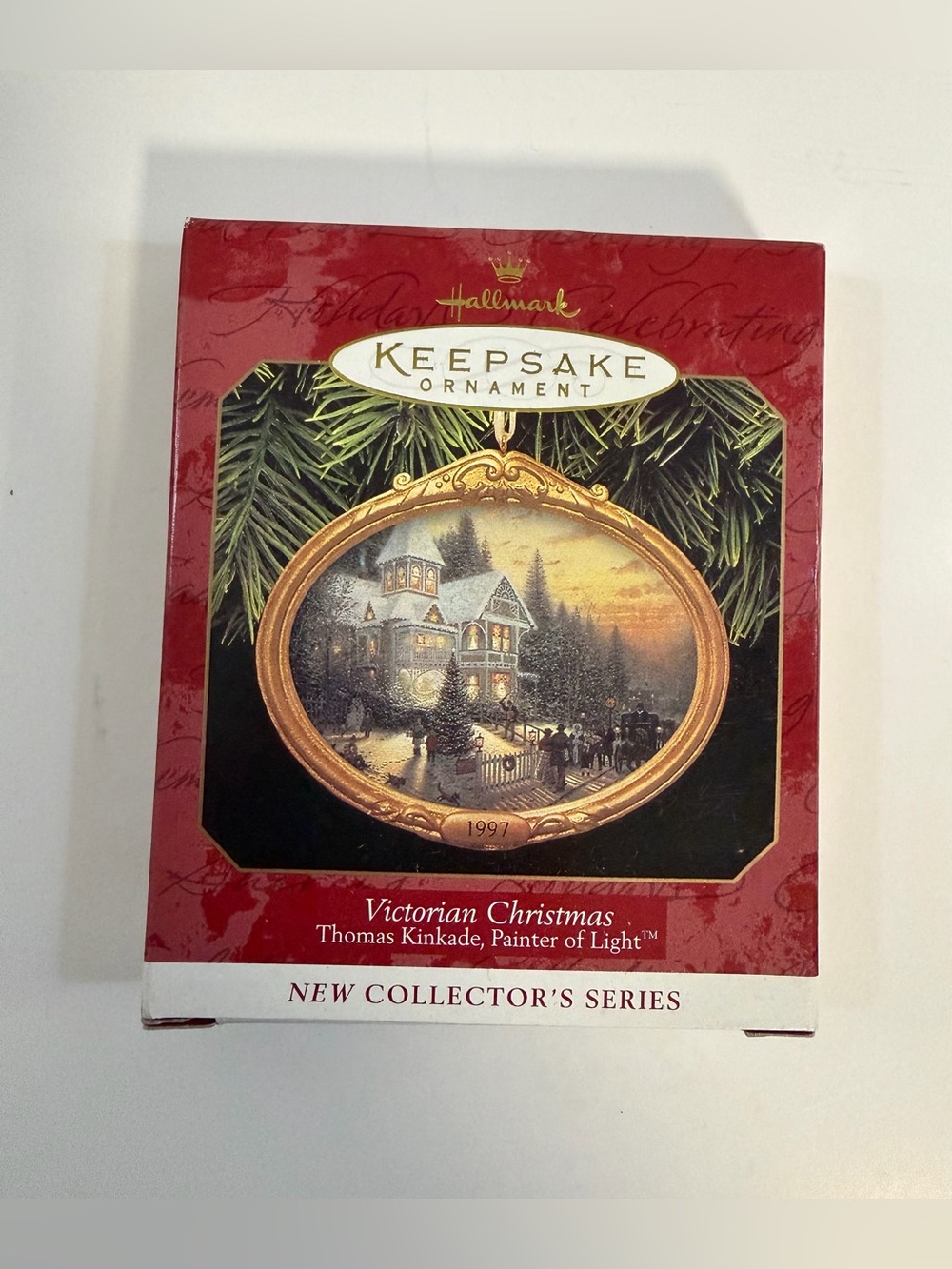 Hallmark Keepsake Ornament Victorian Christmas Thomas Kinkade Painter of Life 97